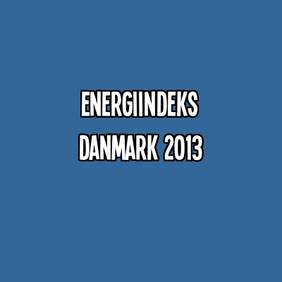 Energiindeks Danmark 2013